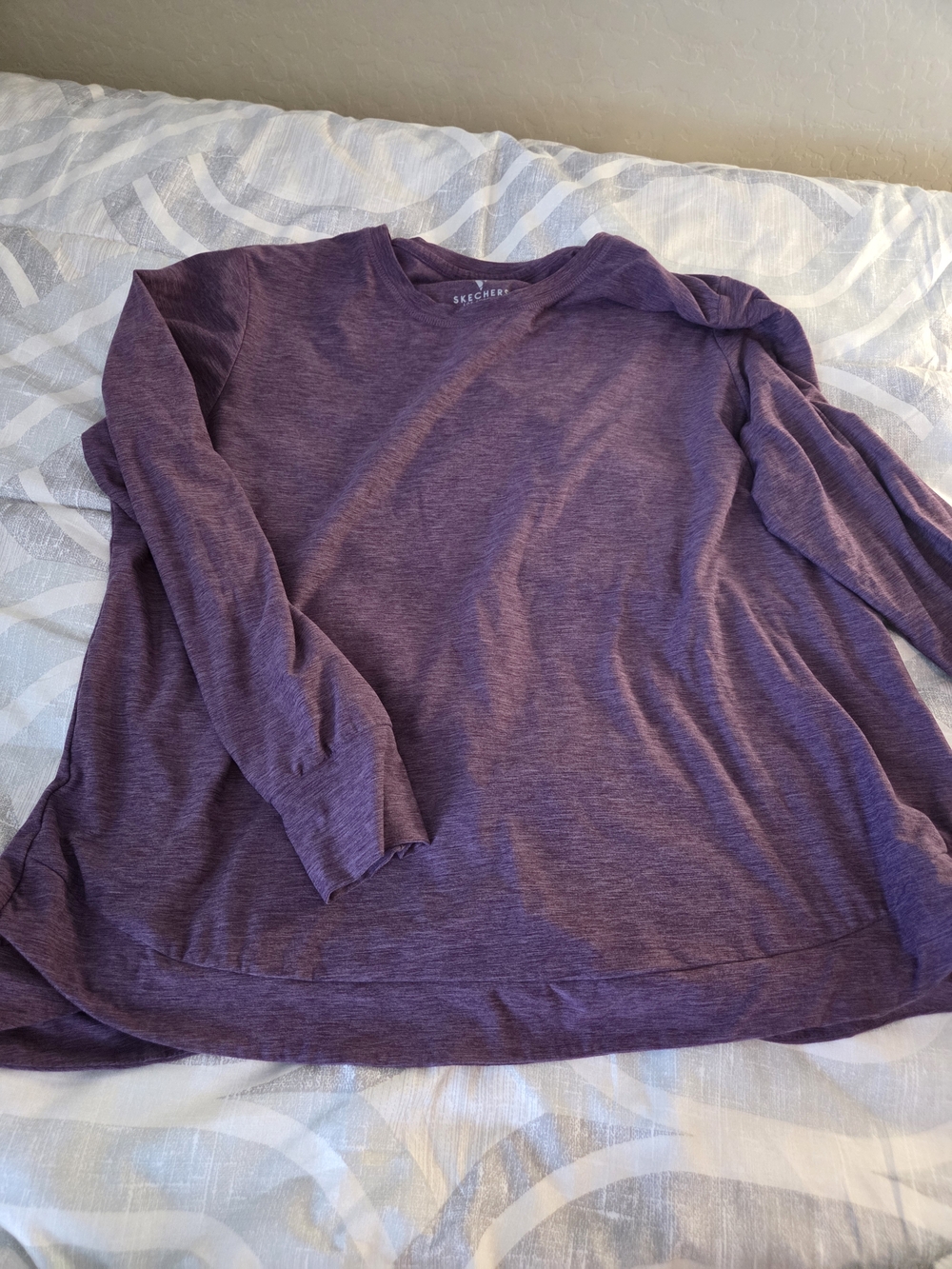 Skechers Plum Crew Neck Tee